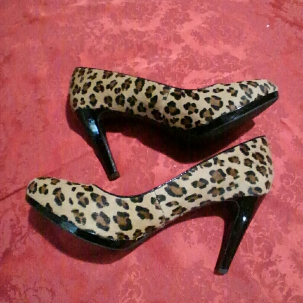 Franco Sarto Darren 2 Leopard Heels